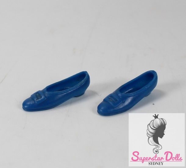 Vintage 1960&#39;s MOD ERA JAPAN Francie Barbie Doll Squishy Flat Shoes