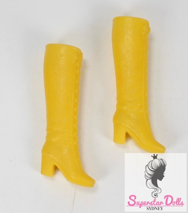 Vintage 1960&#39;s MOD Era Barbie Doll Squishy Boots
