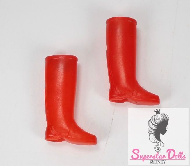 Vintage 1960&#39;s MOD Era Barbie Doll Squishy Boots