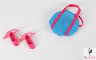 1983 &quot;Great Shape&quot; Barbie Doll Shoes &amp; Bag