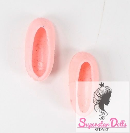 Vintage Squishy Ballet Flats Fashion Doll Shoes