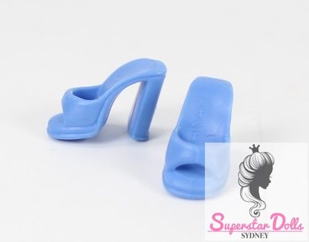 Vintage 90&#39;s Era Genuine Mattel Barbie Open Toe Heeled Shoes