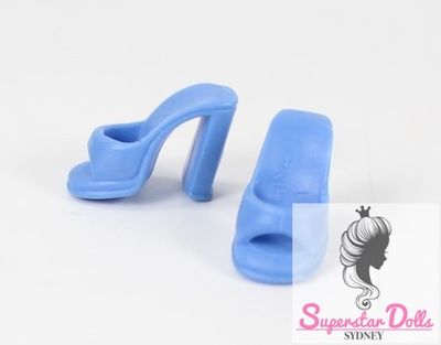 Vintage 90&#39;s Era Genuine Mattel Barbie Open Toe Heeled Shoes