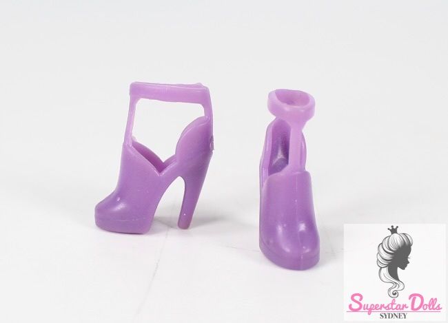 Vintage 90&#39;s Era Genuine Mattel Barbie T-Strapped Heeled Shoes