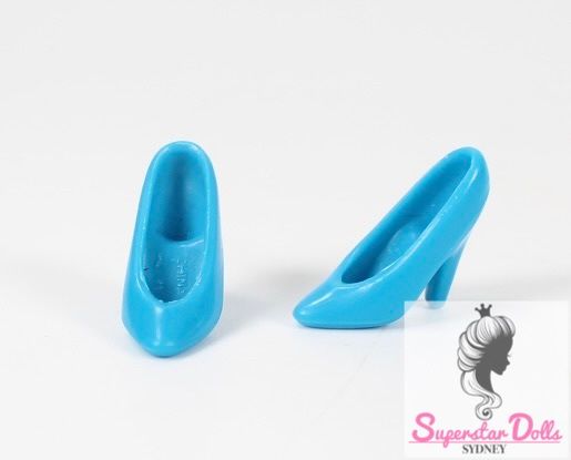 Vintage 90&#39;s Era Genuine Mattel Barbie Closed Toe Heeled Shoes