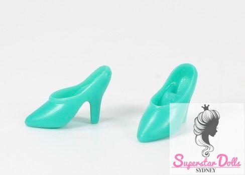 Vintage 90&#39;s Era Genuine Mattel Barbie Closed Toe Heeled Shoes
