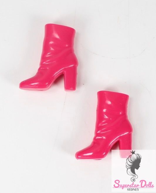 Genuine Mattel Barbie Doll Heeled Boots