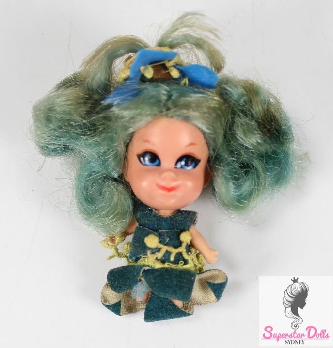 Vintage 1960&#39;s Liddle Kiddle &quot;Blue Bell&quot; 2&quot; Collector Doll by Mattel