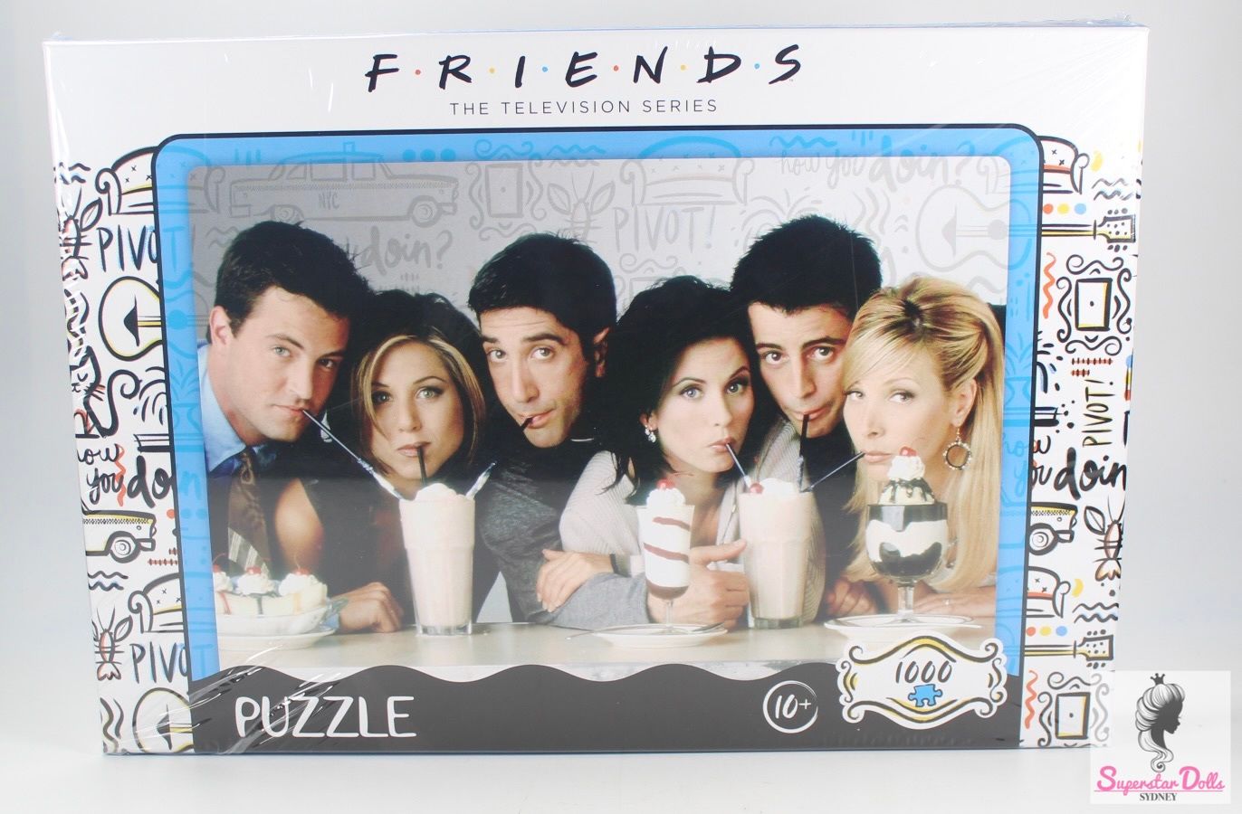 Friends Puzzle 1000 Piece Milkshake Edition Puzzle