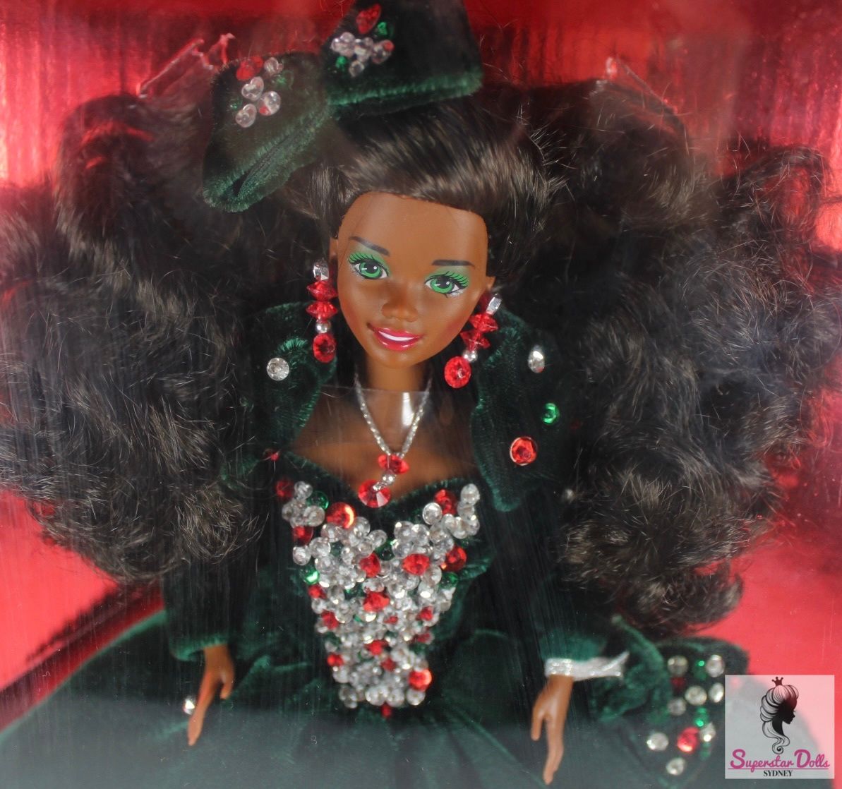 1991 Special Edition: Happy Holidays African American (AA) Barbie Doll