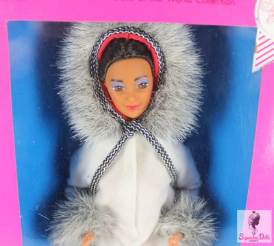 1990 Special Edition &quot;Eskimo&quot; Barbie from the Dolls of the World Collection