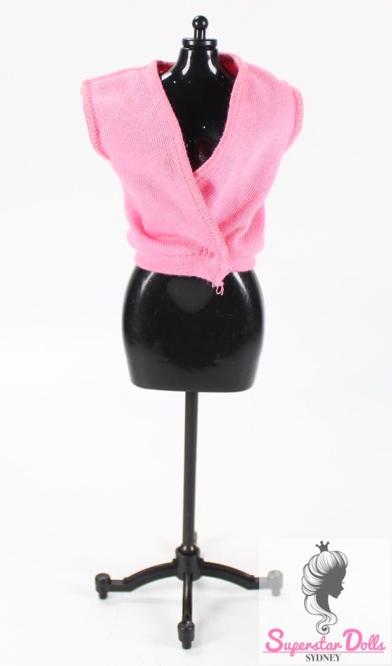 Vintage Barbie Pink Cardigan