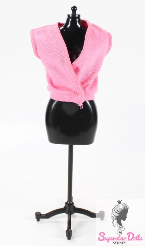 Vintage Barbie Pink Cardigan
