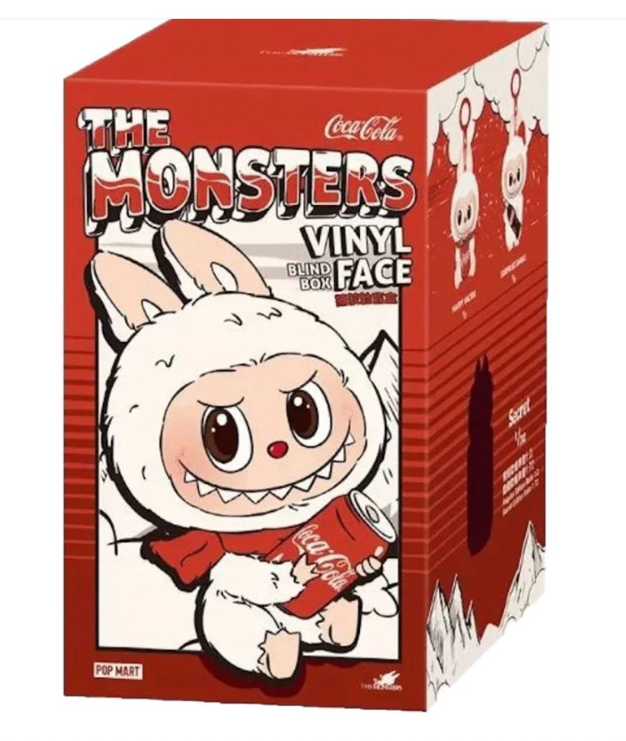 &quot;Labubu: Coca-Cola&quot; Inspired Clone Vinyl Plush Pendant Blind Box