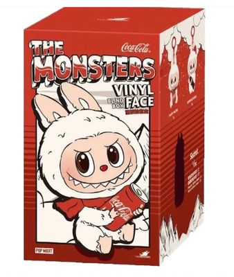 &quot;Labubu: Coca-Cola&quot; Inspired Clone Vinyl Plush Pendant Blind Box
