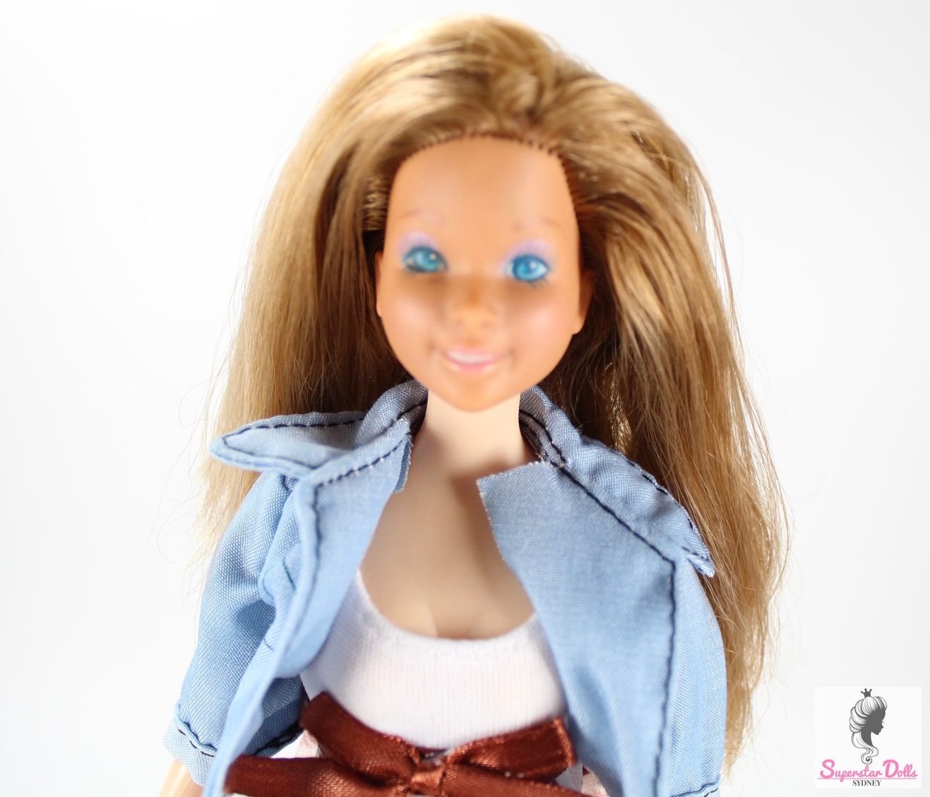 1984 &quot;The Heart Family&quot; Mom on Pregnant Barbie Doll Clone body with Baby &amp; Nursery Set