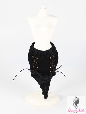 2023 JHD FASHION DOLL: &quot;Millennium: The Girl From Brooklyn&quot; Faux Leather Doll Skirt