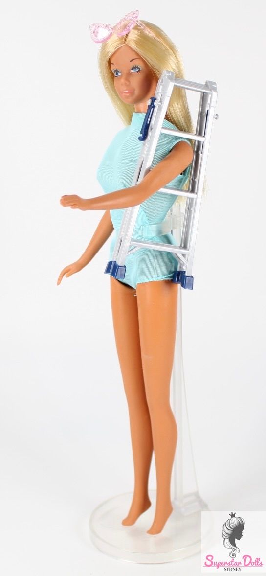 Miniature Step Ladder For Barbie Sized Fashion Dolls