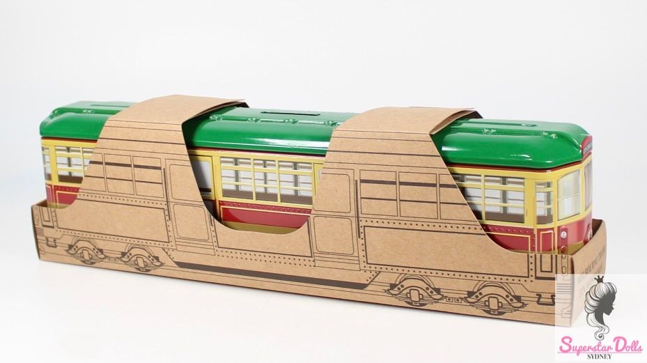 29cm Melbourne Tram Tin Collectable Money Box