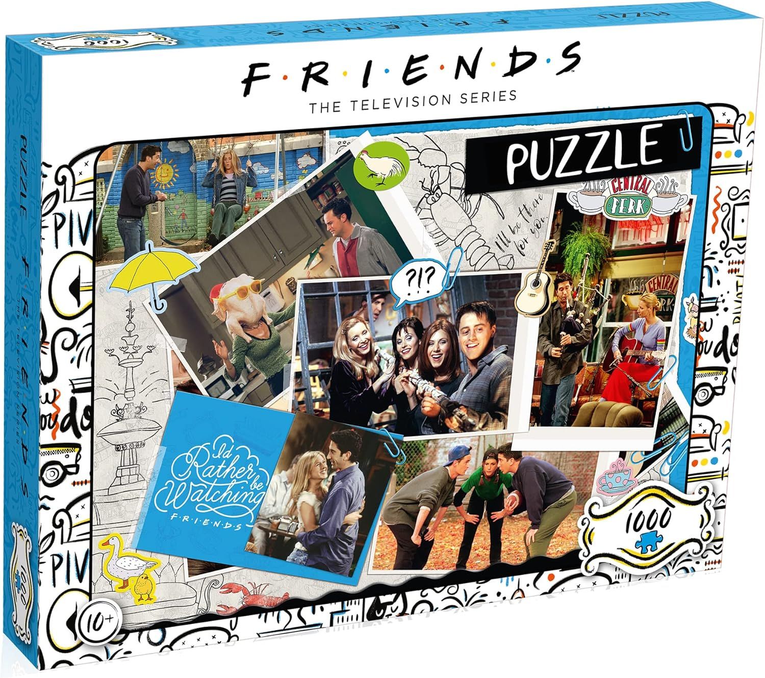 Winning Moves Friends &#39;Scrapbook&#39; - 1000 Piece Jigsaw Puzzle