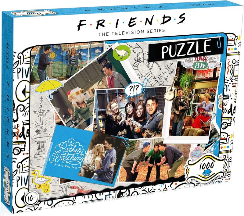Winning Moves Friends &#39;Scrapbook&#39; - 1000 Piece Jigsaw Puzzle