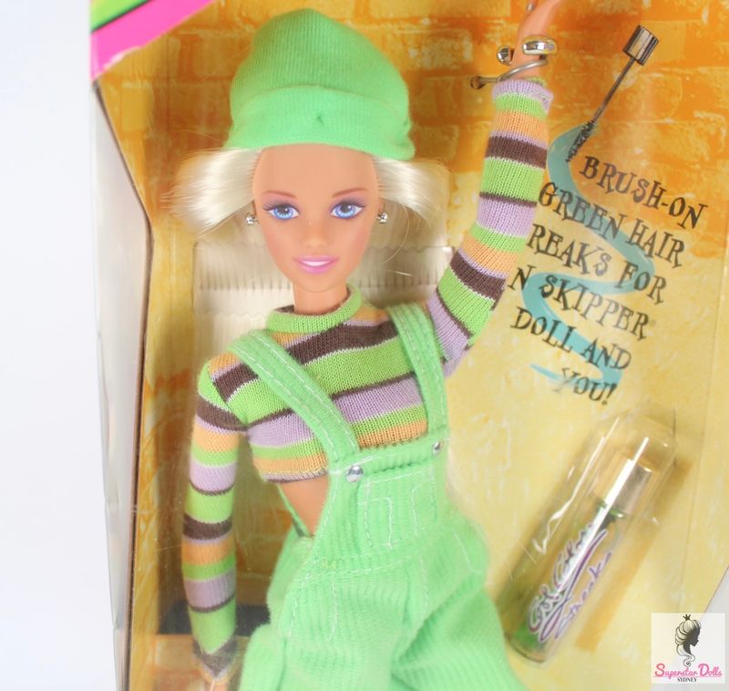 1997 &quot;Extreme Green&quot; Teen Skipper Barbie Doll