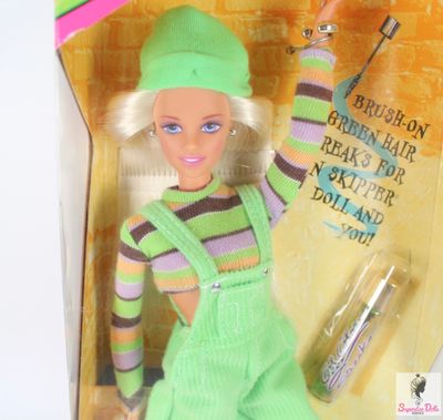 1997 &quot;Extreme Green&quot; Teen Skipper Barbie Doll