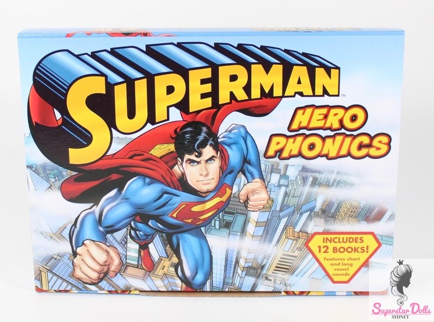 Superman Classic: Superman Phonics Fun (Includes 12 Books) (I Can Read! Phonics)