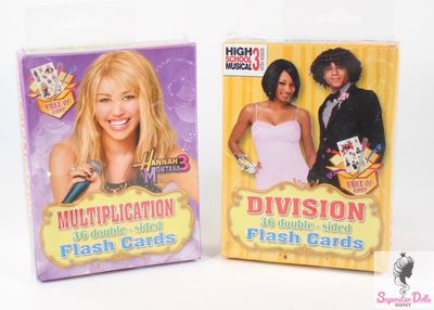 2PK Licensed Hannah Montana &amp; High School Musical Flash Cards