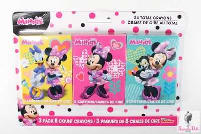 Licensed Disney Junior: &quot;Minnie Mouse&quot; Crayon Set