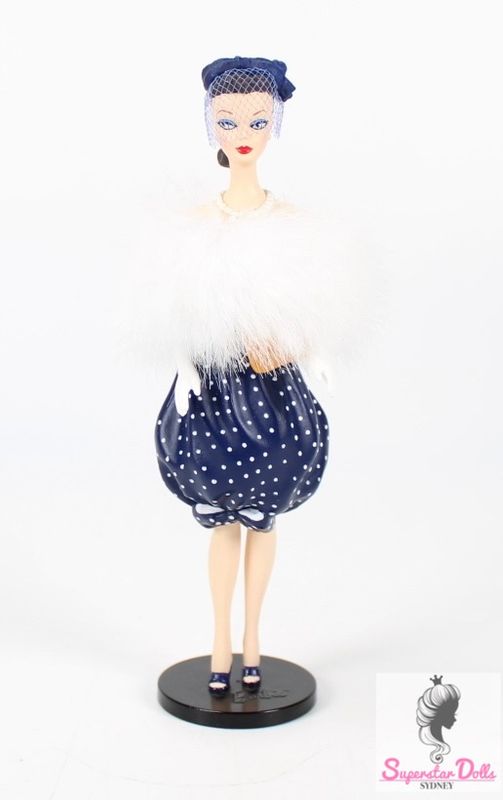 1999 &quot;Gay Parisienne&quot; Barbie Doll Hallmark Keepsake DE-BOXEDOrnament