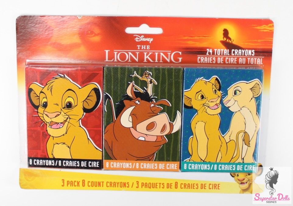 Licensed Disney Junior: &quot;The Lion King&quot; Crayon Set