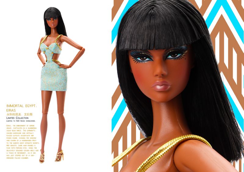2025 JHDFASHIONDOLL Convention: &quot;IMMORTAL EGYPT: EIRAS&quot; Dressed Doll