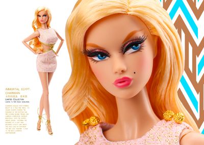 2025 JHDFASHIONDOLL Convention: &quot;IMMORTAL EGYPT: CHARMIAN&quot; Dressed Doll