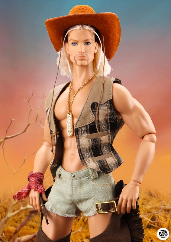 2025 JHDFASHIONDOLL Convention: &quot;YELLOWSTONE：WILDERNESS TENDERNESS JASPER&quot; Dressed Male Doll