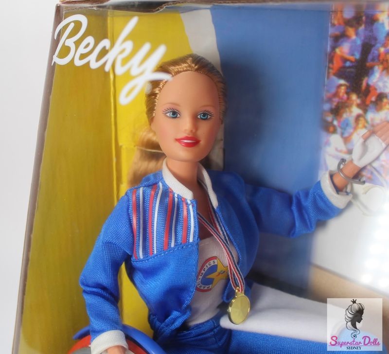 1999 &quot;Paralympic Champion&quot; Becky Barbie Doll