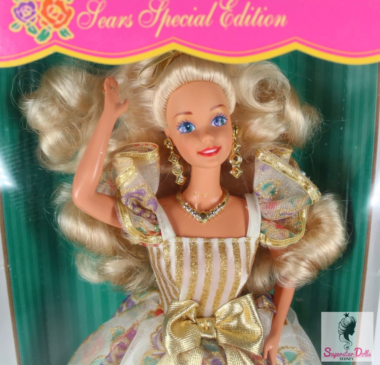1994 Sears Special Edition: &quot;Ribbons &amp; Roses&quot; Barbie Doll