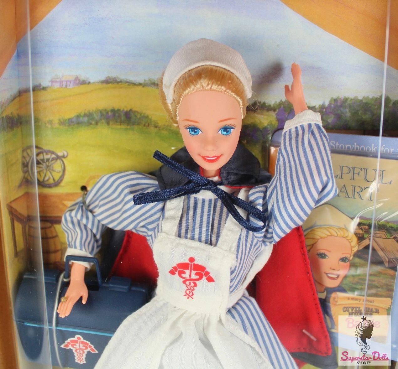 1995 Collector Edition: &quot;Civil War Nurse&quot; Barbie Doll from the American Stories Collection