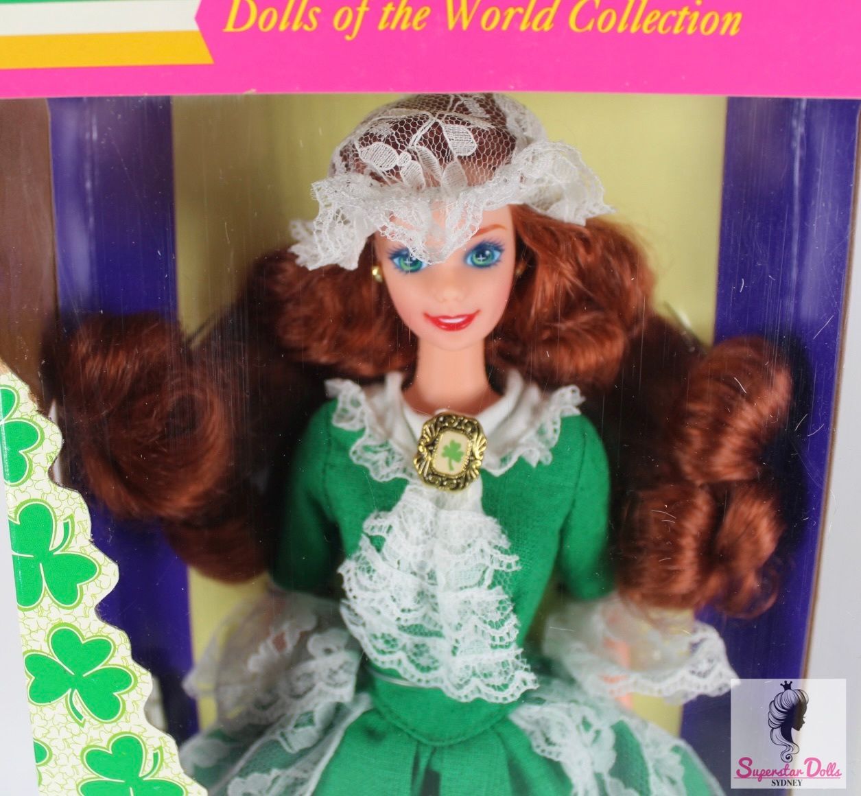 1994 Special Edition: &quot;Irish&quot; Barbie Doll from the Dolls of the World Collection