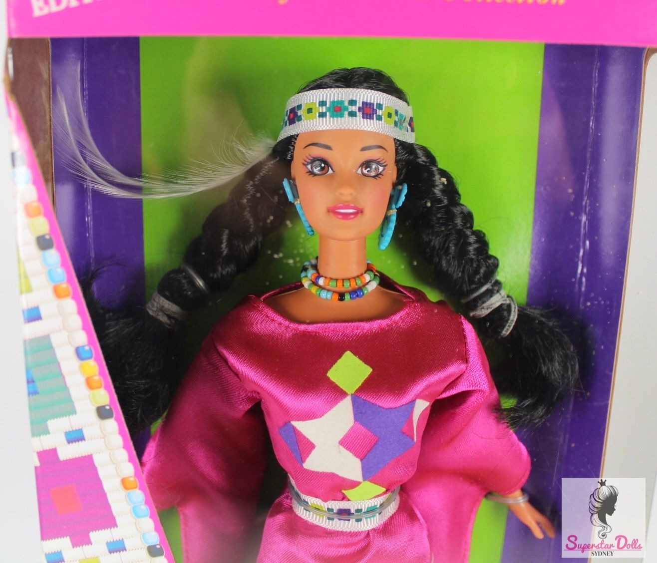 1994 Special 3rd Edition: &quot;Native American&quot; Barbie Doll from the Dolls of the World Collection