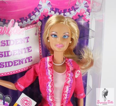 2011 &quot;President&quot; Barbie Doll