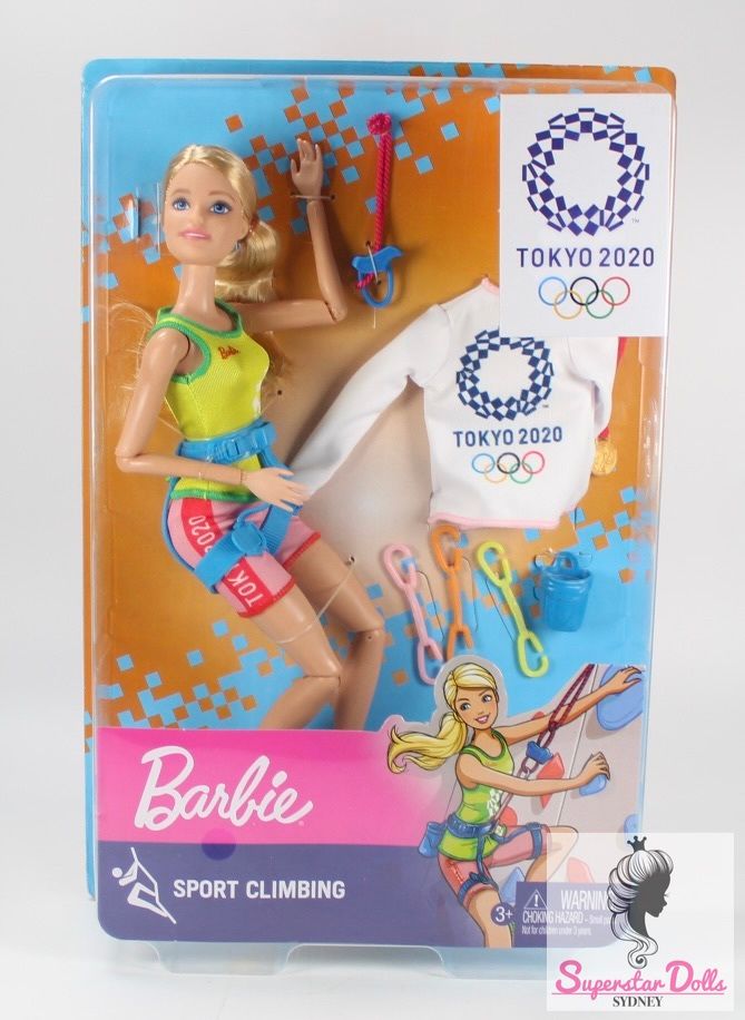 2019 "2020 Tokyo Olympics: Sport Climbing" Barbie Doll