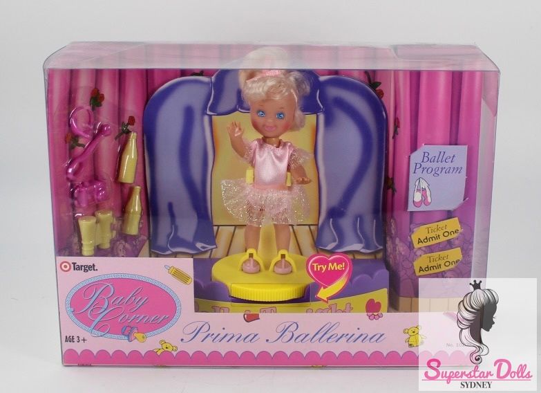 90's Era Target: "Prima Ballerina" Baby Corner Kelly Barbie Clone Doll