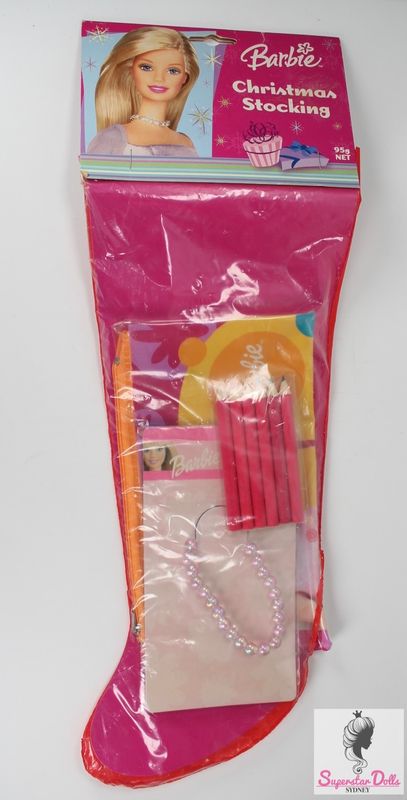 2004 Licensed Barbie Christmas Stocking