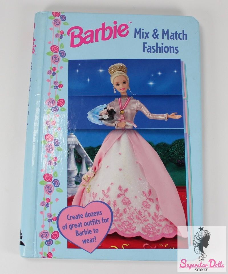 1999 &quot;Mix &amp; Match Fashions&quot; Barbie Book