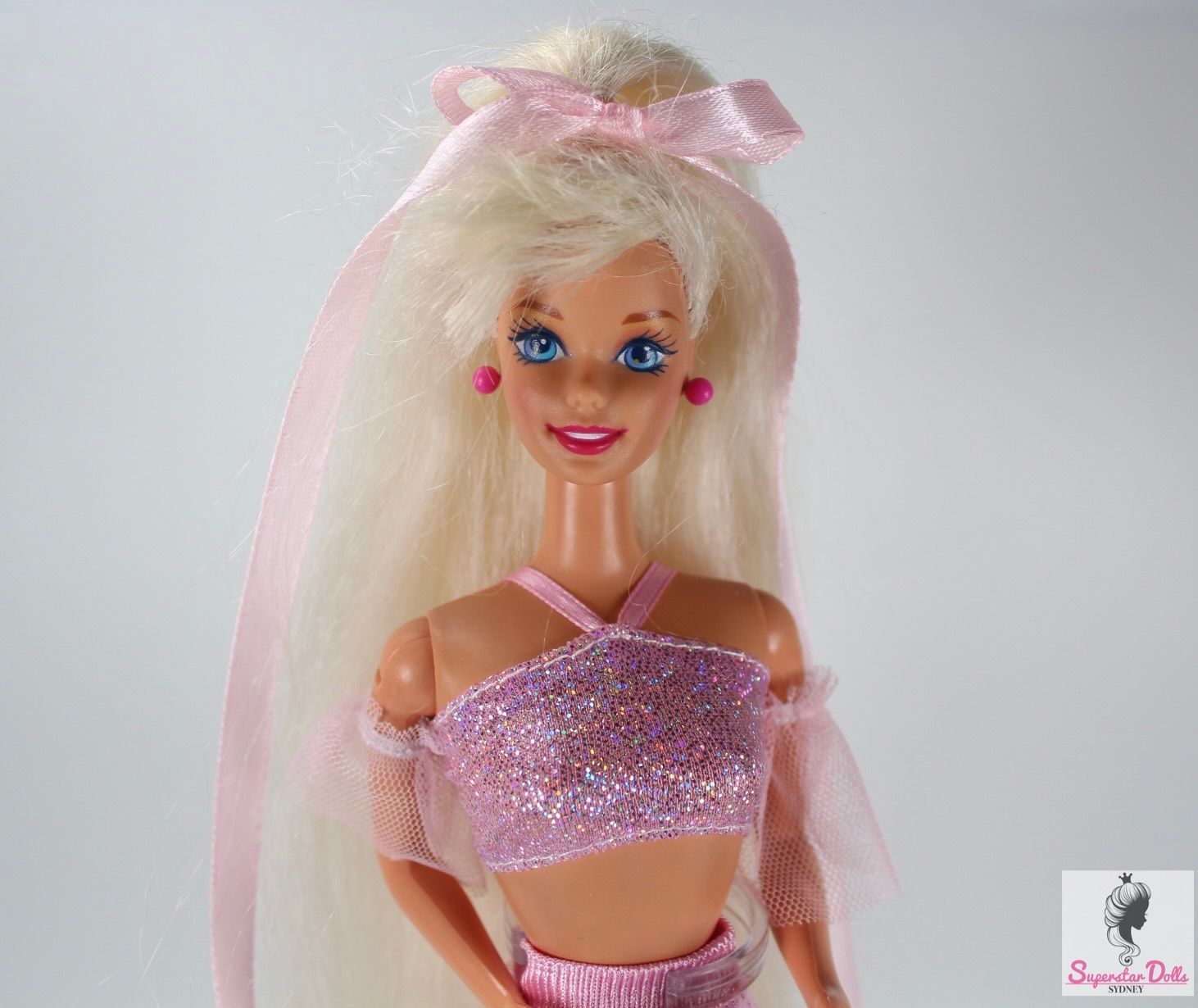 1995 "Jewel Hair Mermaid" Barbie Doll in Clone Fashion img