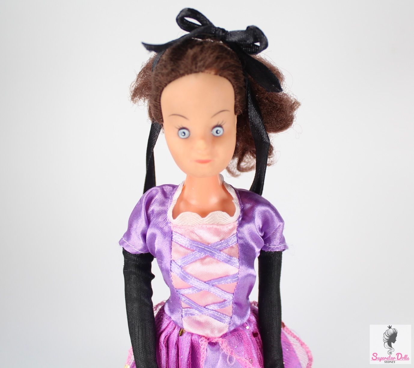 Vintage 80&#39;s Era Disney &quot;Evil Step-Sister&quot; Doll Made in Hong Kong