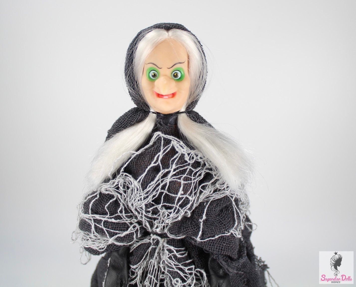 OOAK Vintage 80's Era Disney "Snow White: Evil Queen" Doll Made in Hong Kong img