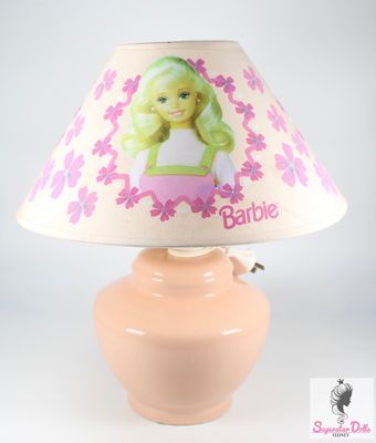 1999 Functioning Licensed Barbie Doll Bedroom Lamp