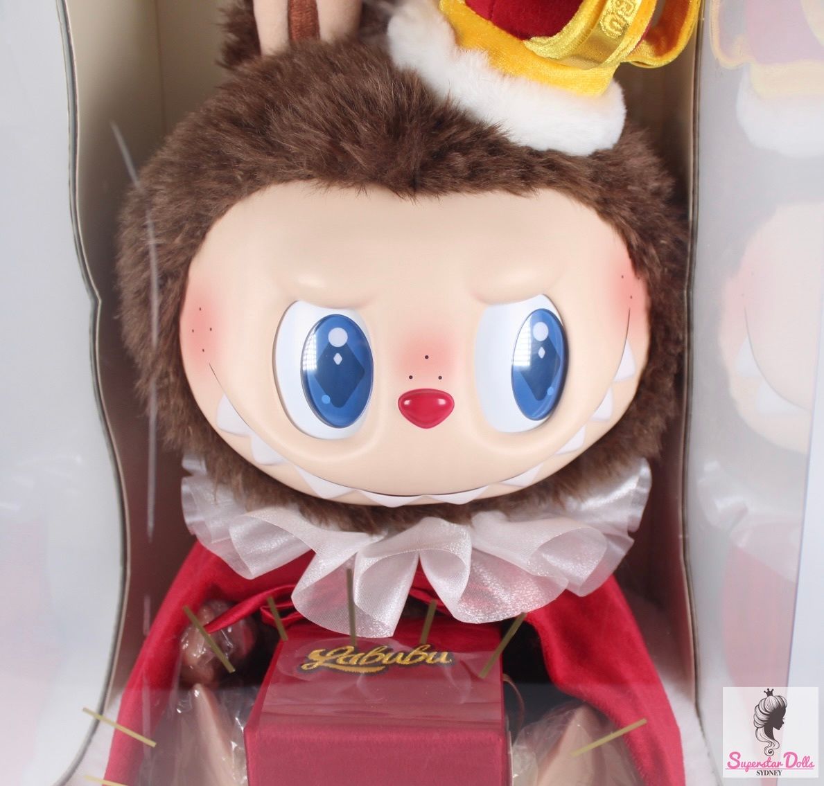 2025 POP MART: &quot;Checkmate&quot; 37cm Labubu Plush Doll